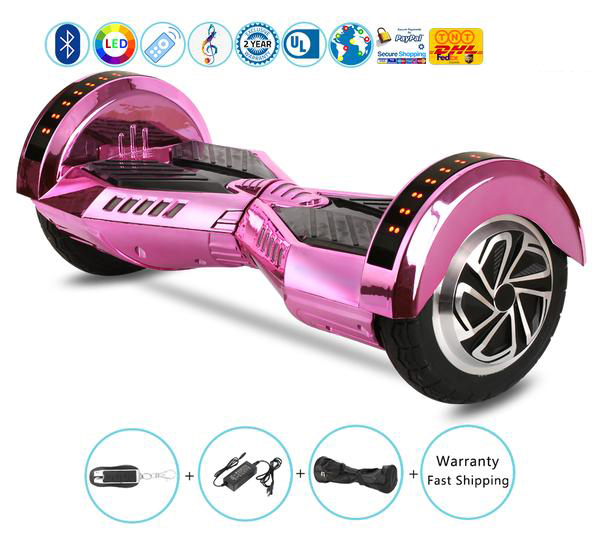 New and Cool Hoverboard with Bluetooth+Lights+Remote
